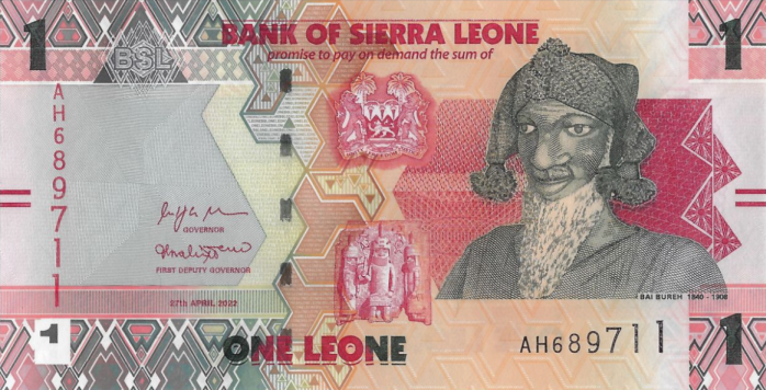 PN34 Sierra Leone - 1 Leone Year 2022